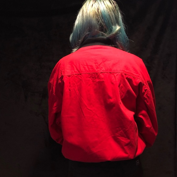 SOLD Vintage 90’s Reversible Marlboro Bomber Jacket Size Medium - Picture 4 of 10